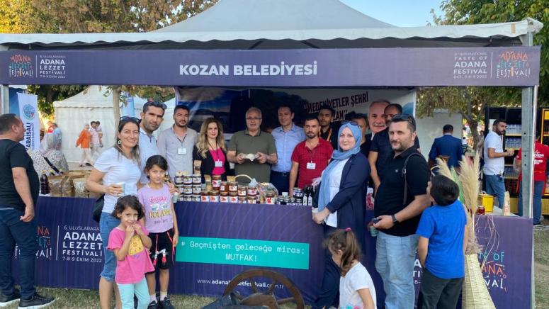 Kozan’ın tescilli yöresel lezzetleri Adana Festivaline damga vurdu