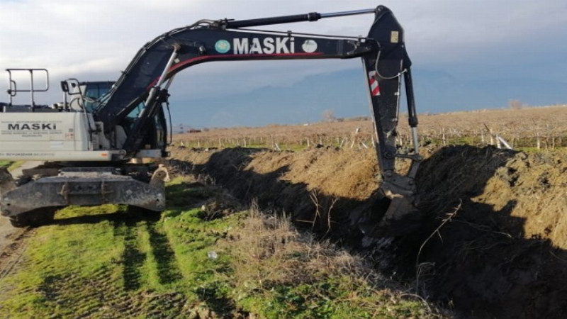 Manisa'da 2 kilometrelik temizlik çalışması