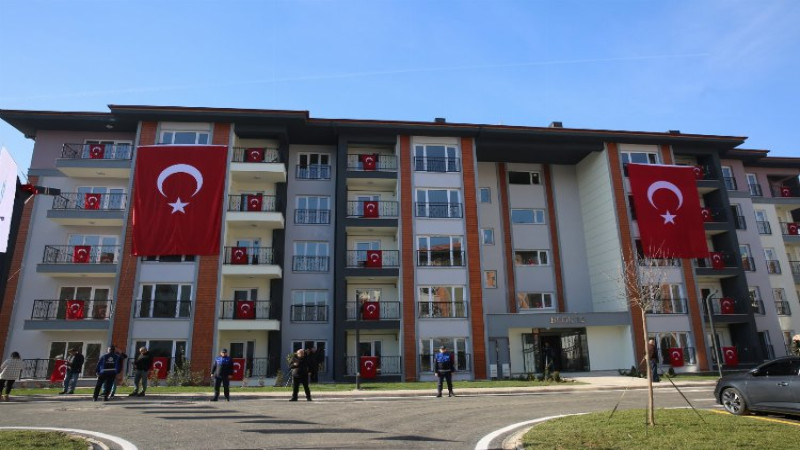 Sağlıkkent Konutları’nda anahtar teslimi yapıldı