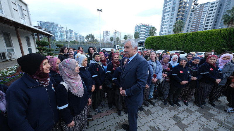 BAŞKAN ZEYDAN KARALAR : “MÜCADELEMİZ KADIN ERKEK EŞİTLİĞİNE DEK SÜRECEK”