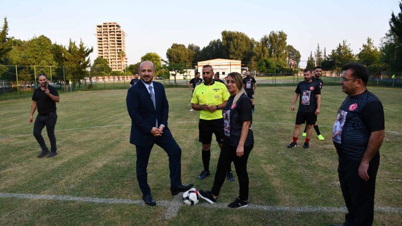 SAĞLIK-SEN ASIM CEMEK FUTBOL TURNUVASIYLA VEFASINI BİR KEZ DAHA GÖSTERDİ