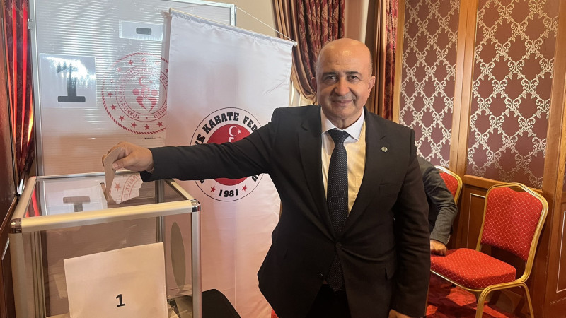 TÜRKİYE KARATE FEDERASYONU'NUN YENİ BAŞKANI  ERCÜMENT TAŞDEMİR OLDU