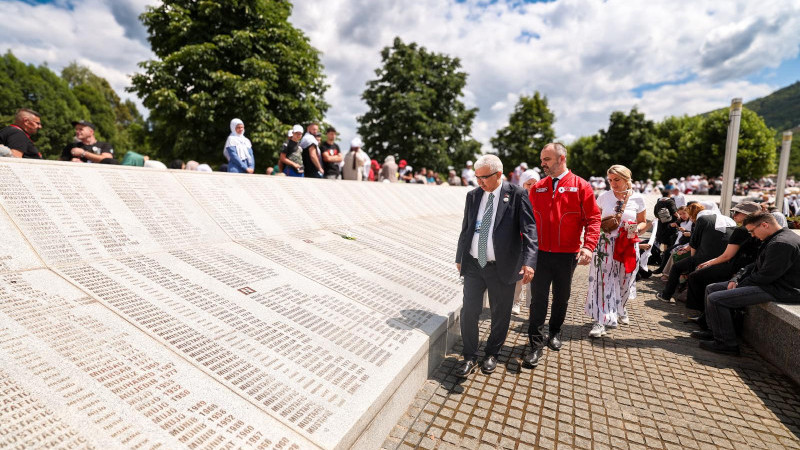 Kızılay’dan Srebrenitsa’ya Vicdan Yürüyüşü