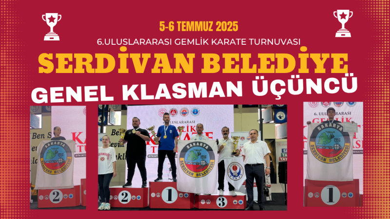 SERDİVAN KARATECİLERİNDEN ULUSLARARASI BAŞARI!