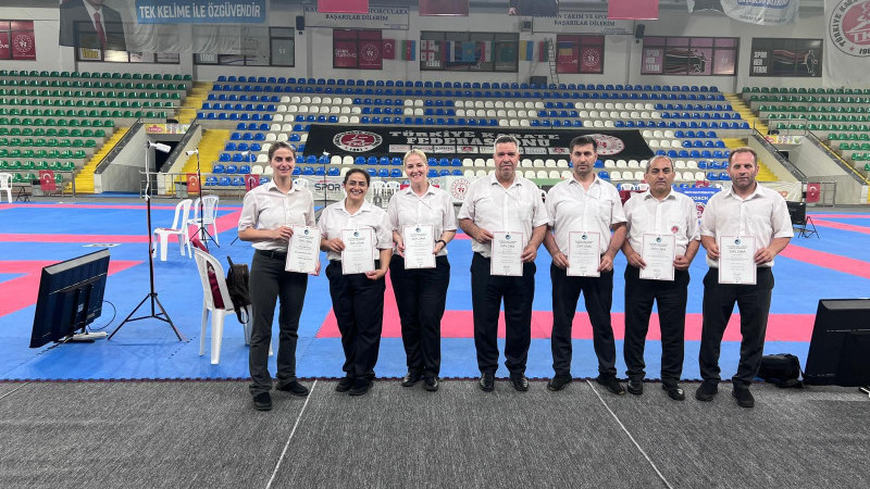 Türkiye Karate Hakemleri  başarıları ile  gurur kaynağı oldular