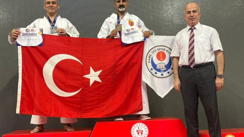 ULUSLARARASI MARMARA CUP KARATE ŞAMPİYONASI KAMİL ÜCİ ALTINMADALYA KAZANDI