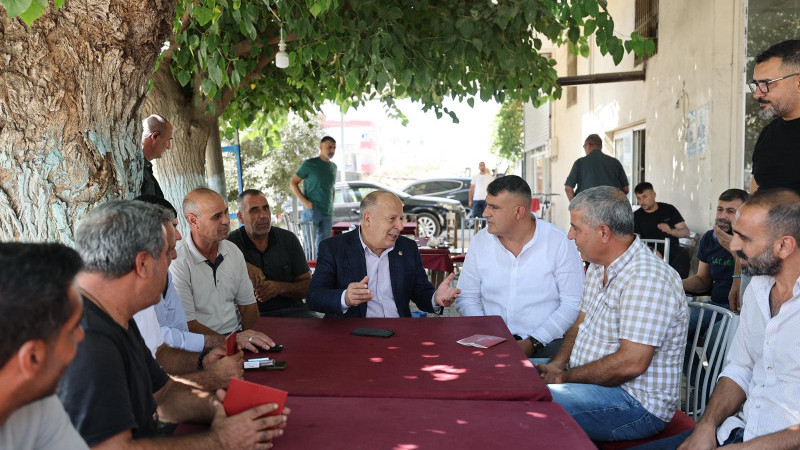  BAŞKAN DEMİRÇALI’DAN DOĞANKENT’TE ESNAF ZİYARETİ