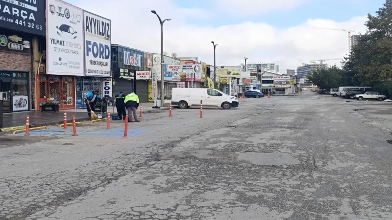 Bursa'da Beşevler Sanayi Sitesi’ne nefes aldıracak dokunuş