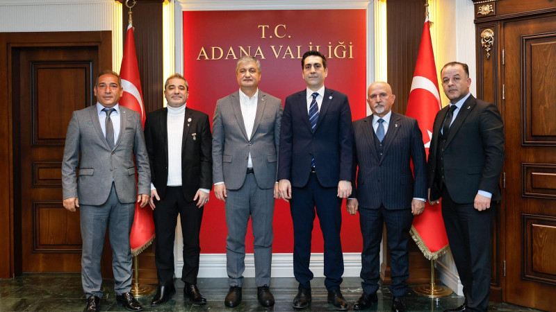 DSP ADANA İL YÖNETİMİNDEN VALİ YAVUZ’A ZİYARET