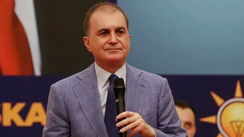  ÖMER ÇELİK : “CUMHURBAŞKANIMIZ  BİZİM KIRMIZI ÇİZGİMİZDİR”