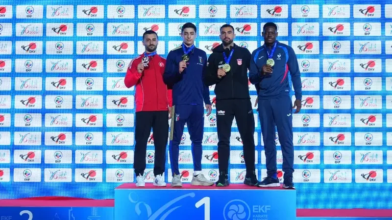 UĞUR AKTAŞ AVRUPA İKİNCİSİ