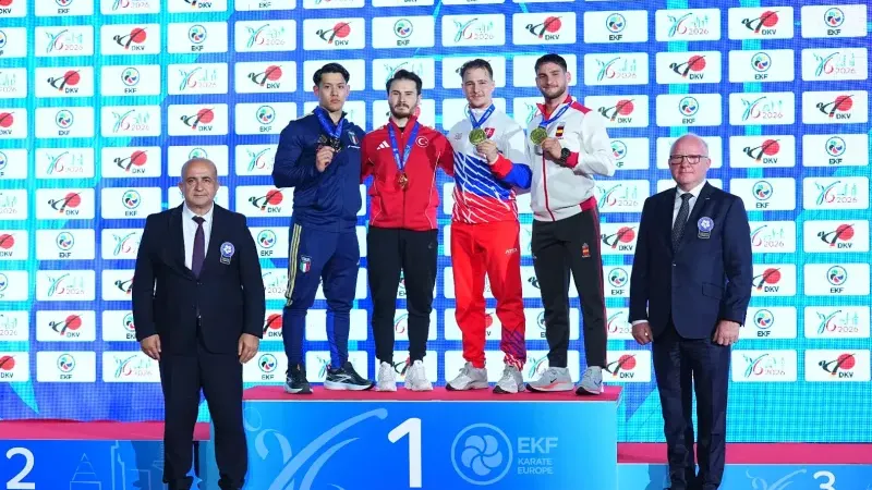 ENES ÖZDEMİR AVRUPA ŞAMPİYONU