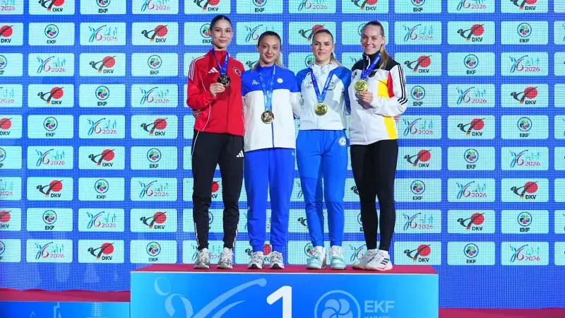 ZÜMRA REZZAN İM AVRUPA İKİNCİSİ