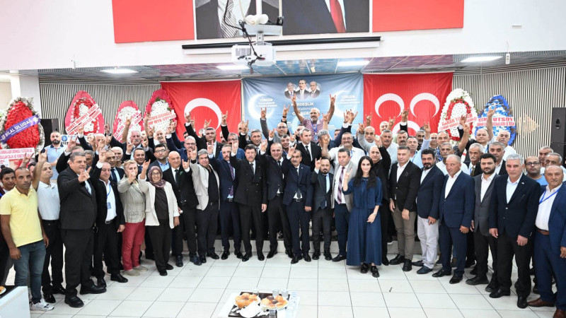 MHP YÜREĞİR’DE KONGRE COŞKUSU: AYHAN BULAN’A DELEGEDEN TAM DESTEK!