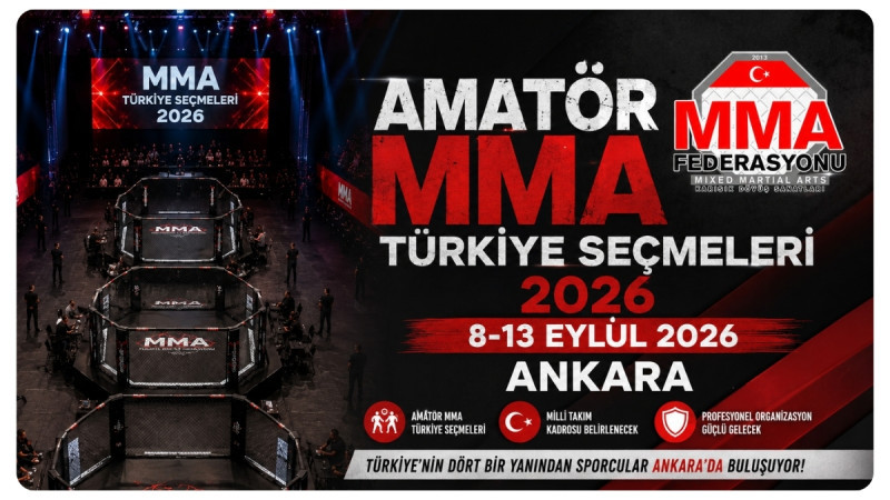 Amatör MMA Türkiye Seçmeleri İçin Geri Sayım Başladı