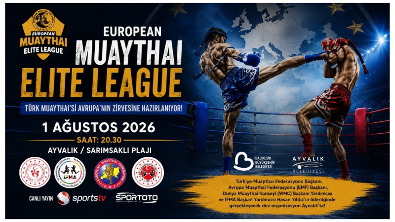 Türk Muaythai'si Avrupa'nın Zirvesine Hazırlanıyor: Ayvalık'ta Tarihi Elite League Heyecanı