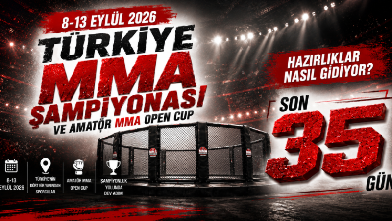 Türkiye MMA Şampiyonası İçin Geri Sayım Başladı: Kayıtlar Açıldı