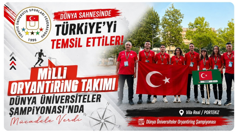 Üniversiteli Sporcular Dünya Şampiyonası'nda Türkiye'yi Temsil Etti