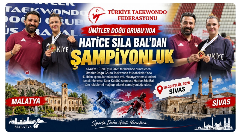Ümitler Doğu Grubu’nda Hatice Sıla Bal’dan Şampiyonluk