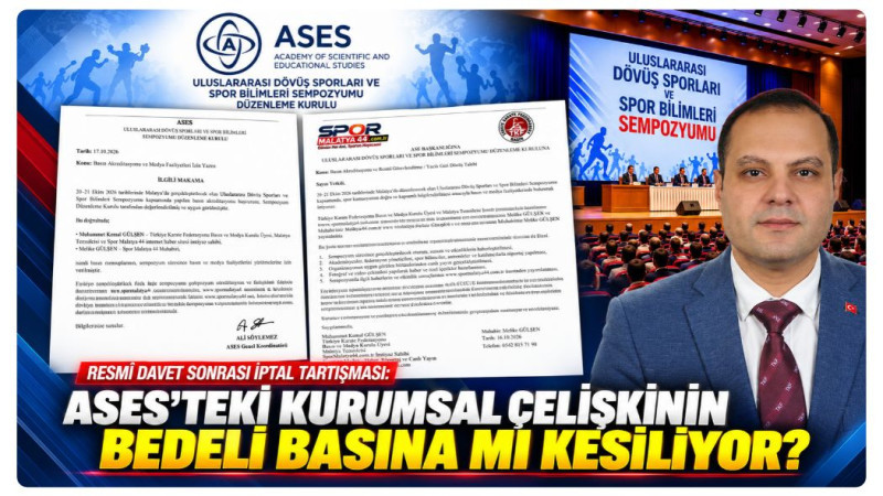 Resmî Davet Sonrası İptal Tartışması: ASES’teki Kurumsal Çelişkinin Bedeli Basına Mı Kesiliyor?