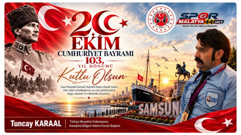 Tuncay Karaal’dan 29 Ekim Cumhuriyet Bayramı Mesajı