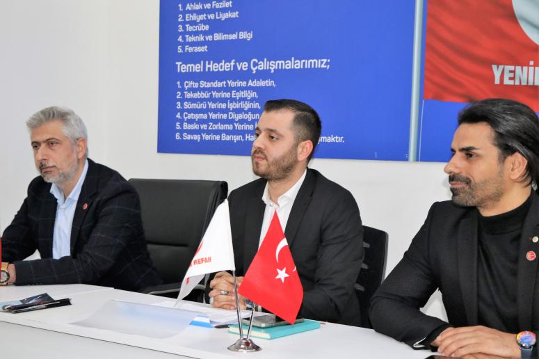 YENİDEN REFAH PARTİSİ ADAY ADAYLARI TANITIM TOPLANTISI ÇUKUROVA’DA YAPILDI