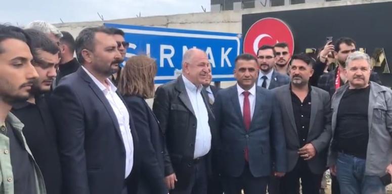 ZAFER PARTİSİ ADANA HEYETİNDEN ŞIRNAK ÇIKARMASI