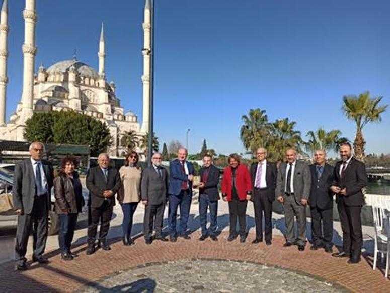 ÇGC’den Ayan’a teşekkür plaketi