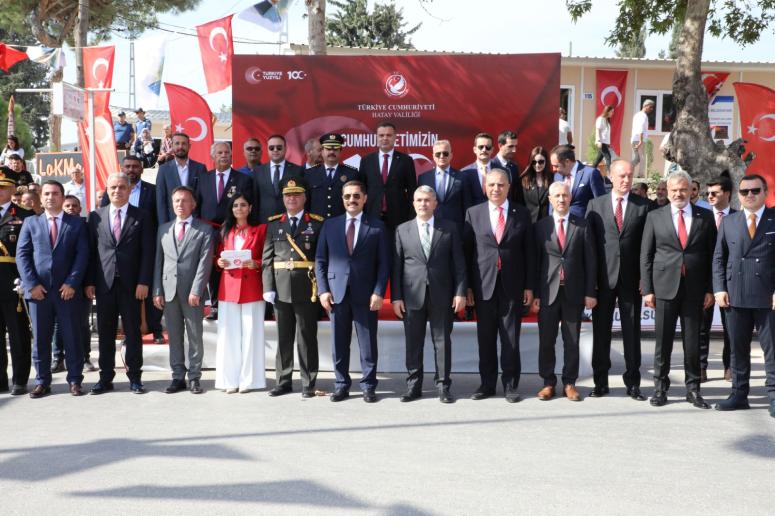 HATAY’DA CUMHURİYET BAYRAMI COŞKUYLA KUTLANDI