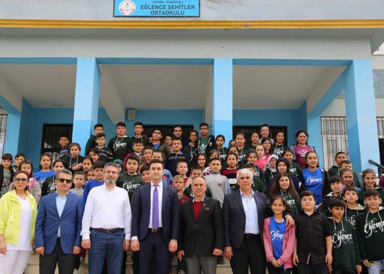 Eğlence Köyü öğrencilerinin saç tıraşı ve kuaförlük hizmeti Büyükşehirden