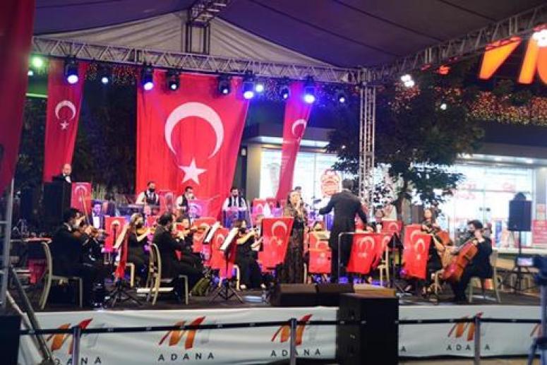 SENFONİ ORKESTRASI EŞLİĞİNDE  “ ATATÜRK’ÜN SEVDİĞİ ŞARKILAR “29 EKİM’DE M1 ADANA ALIŞVERİŞ MERKEZİ’NDE…