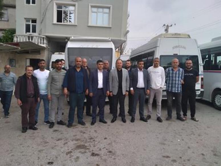 MHP SEYHAN İLÇEDEN TOPEL DOLMUŞÇULARINA ZİYARET