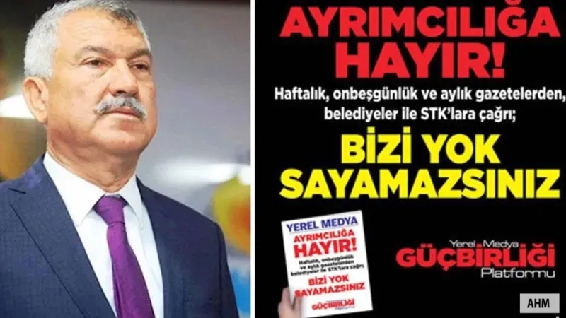 Yerel Medya Güç Birliği Platformu’ndan Başkan Zeydan Karalar’a 