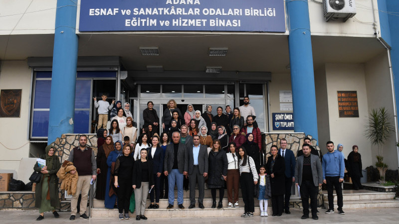 ADANA ESOB’UN DESTEKLERİYLE MESLEK SAHİBİ OLDULAR