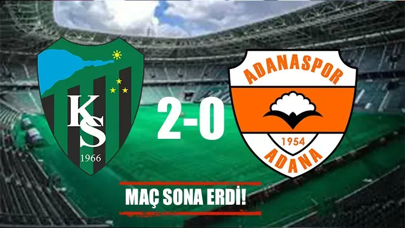 Kocaelispor Adanaspor'u 2-0 Mağlup Etti: Teknik Direktörlerin Görüşleri