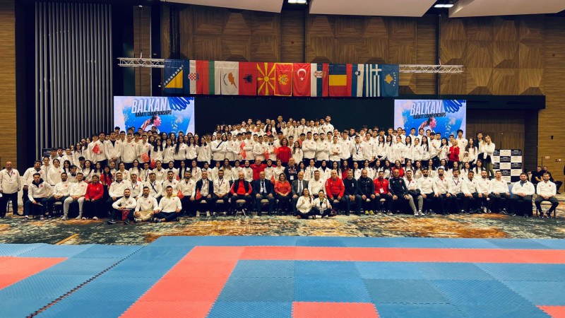 24. BALKAN KARATE ŞAMPİYONASI TAMAMLANDI