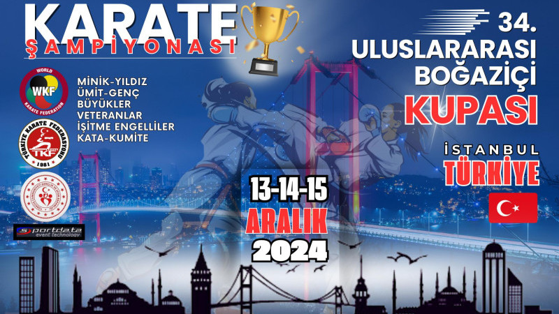 34. ULUSLARARASI BOĞAZİÇİ KARATE TURNUVASI