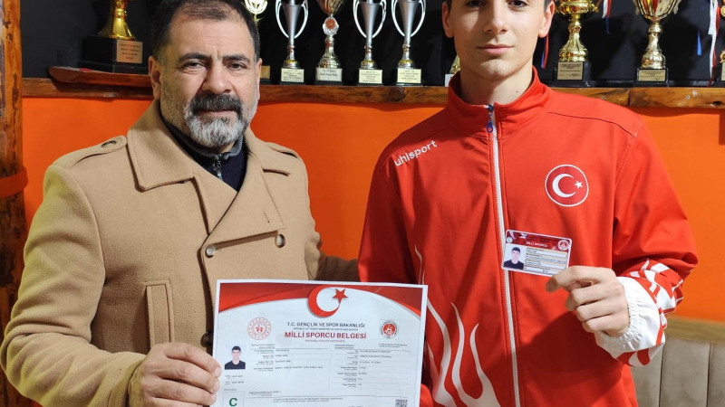 İKAD Spor Kulübü’nde Büyük Gurur: Enes Aydın Milli Sporcu Oldu!