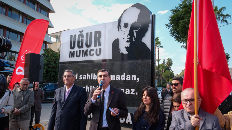 CHP ADANA İL ÖRGÜTÜ UĞUR MUMCU’YU ANDI