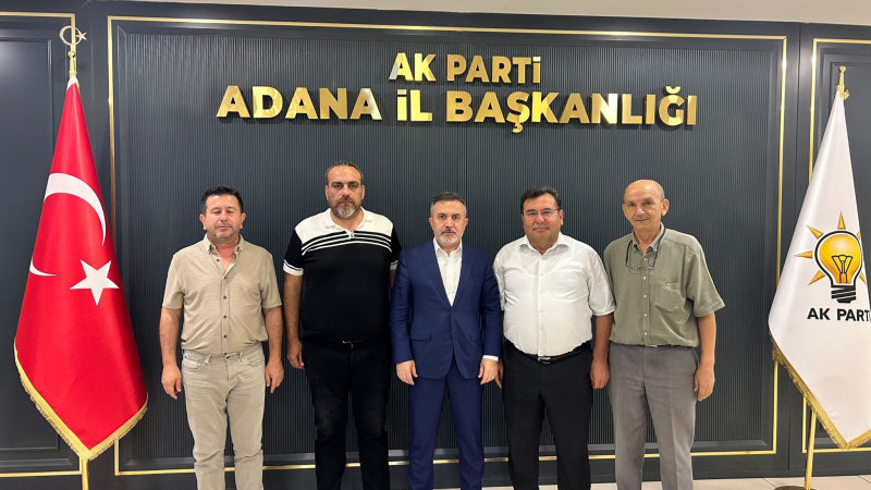 SAĞLIK-SEN ADANA ŞUBESİ’NDEN AK PARTİ İL VE İLÇE BAŞKANLIKLARINA ZİYARET