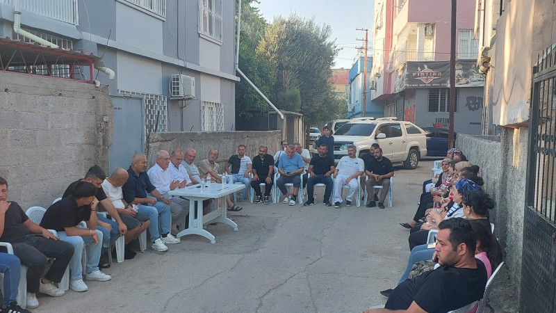 Başkan Yusuf Kanlı ve Başkan Hakan Yıldırım halkın içinde  sorun dinlediler 