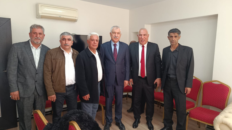 SANCAK MUHAFIZLARI DERNEĞİ’NDEN BAŞKAN ZEYDAN KARALAR’A GEÇMİŞ OLSUN ZİYARETİ