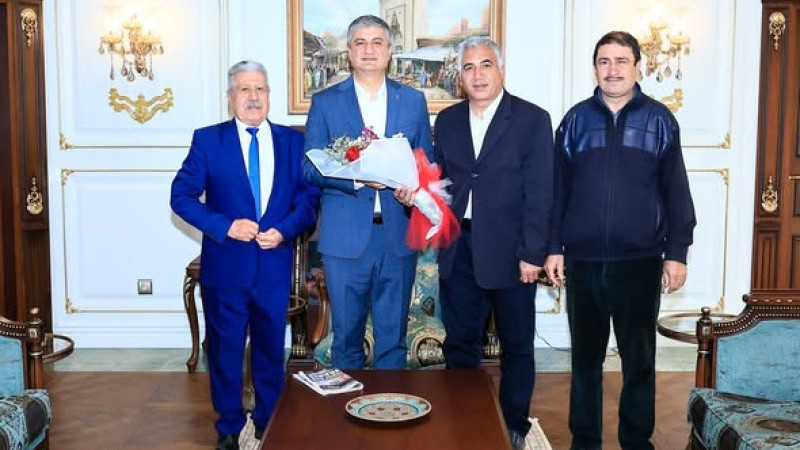 YETİŞ HABERCİ GAZETESİ’NDEN VALİ YAVUZ’A ZİYARET