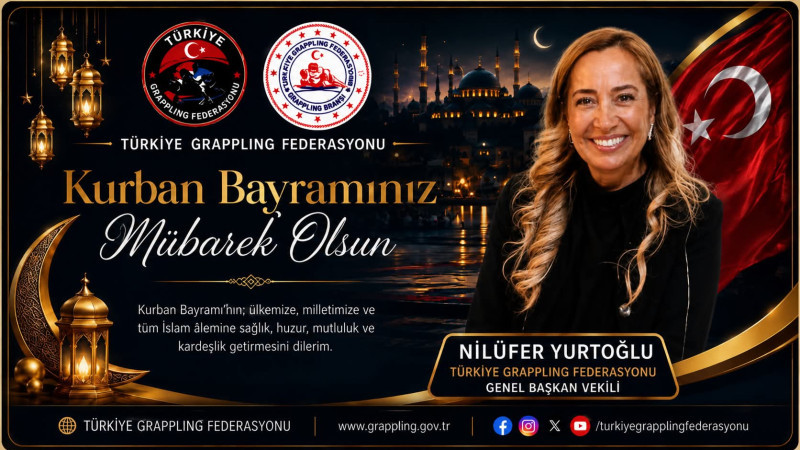 TÜRKİYE GRAPPLING FEDERASYONU GENEL BAŞKAN VEKİLİ NİLÜFER YURTOĞLU’DAN