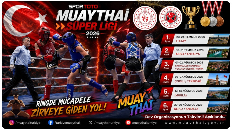 MUAYTHAİ SÜPER LİGİ’NDE 2026 SEZONU HEYECANI BAŞLIYOR!