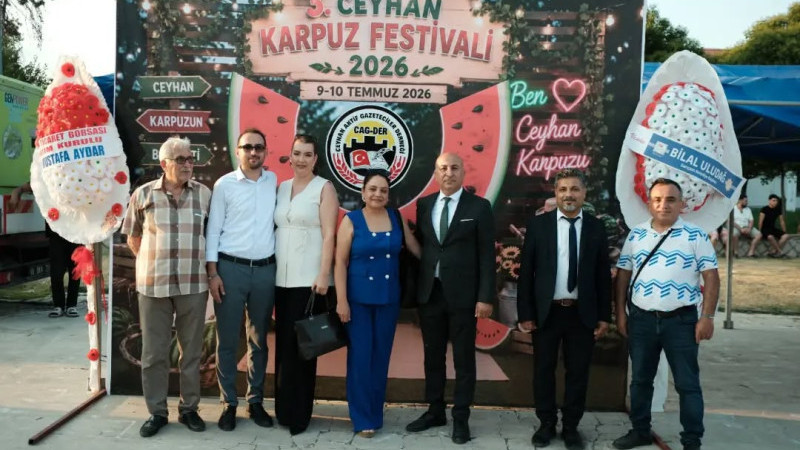 Ceyhan'da 3. Ceyhan Karpuz Festivali Coşku Dolu Anlara Sahne Oldu