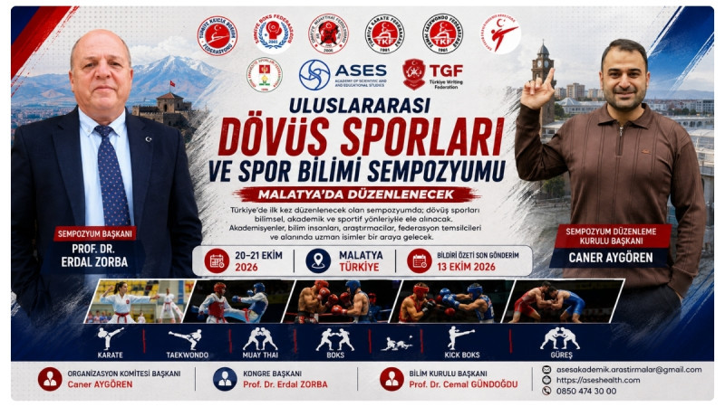 Türkiye’de Bir İlk! Dövüş Sporları Ve Spor Bilimi Malatya’da Buluşuyor!