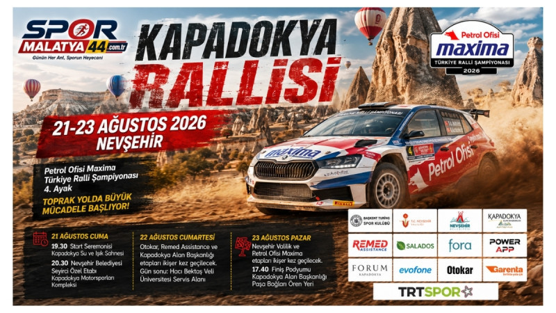 Kapadokya Rallisi Toprak Zeminde Büyük Mücadeleye Sahne Olacak