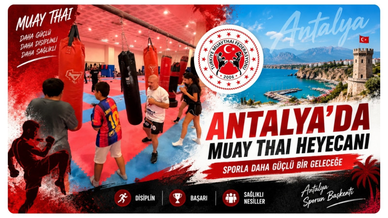 Antalya’da Muaythai Ailesiyle Buluştular