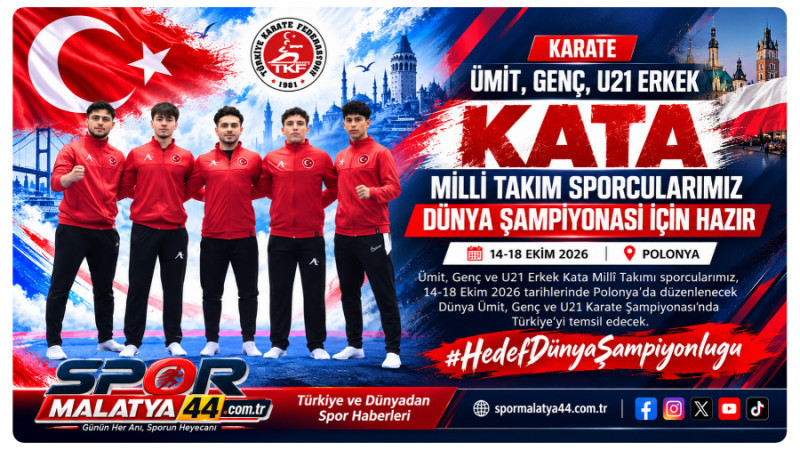 Ümit, Genç Ve U21 Erkek Kata Millî Takımı Dünya Şampiyonası İçin Hazır